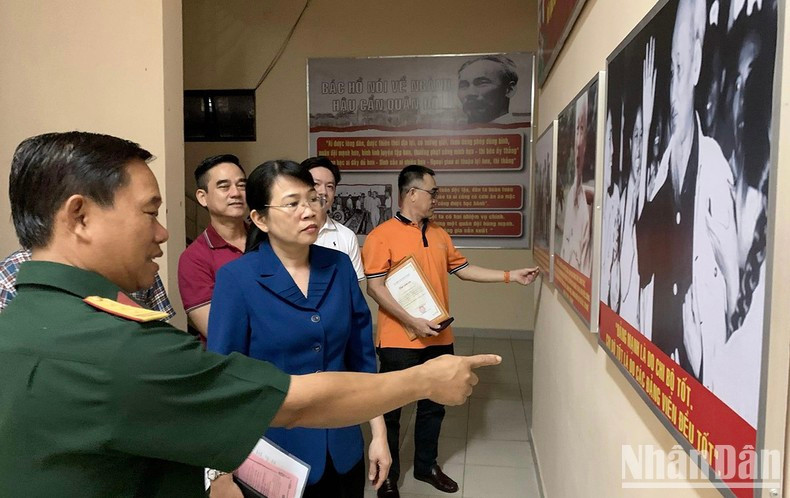 A cultural space was built in Tan Phu District. (Photo: NDO)