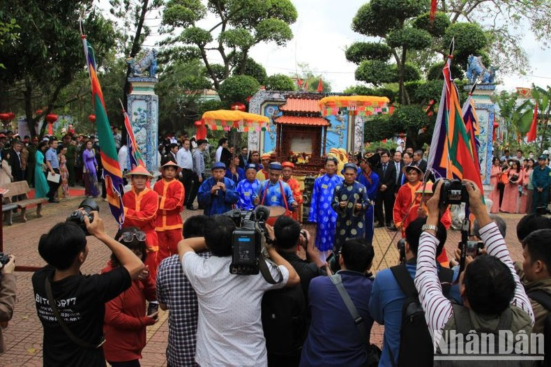 The Ba Pagoda - Nuoc Man Commercial Port is recognised as a national intangible cultural heritage. (Photo: NDO) The Ba Pagoda - Nuoc Man Commercial Port is recognised as a national intangible cultural heritage. (Photo: NDO)