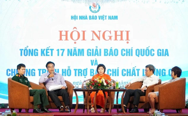 The presentations and opinions by the Journalists’ Associations in the provinces and cities aim to remove difficulties to innovate the quality of the National Press Awards.