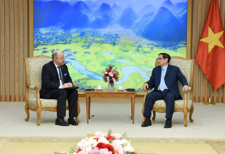 At the reception (Photo: NDO) At the reception (Photo: NDO)