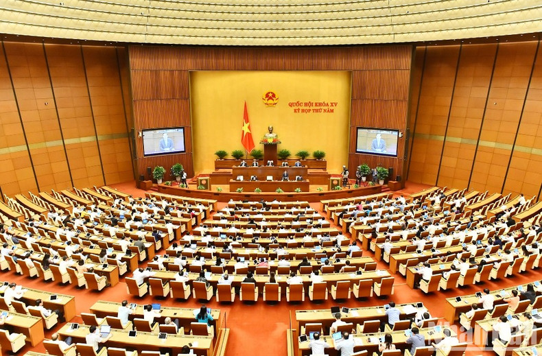 In Pictures: NA starts question-and-answer session ảnh 7