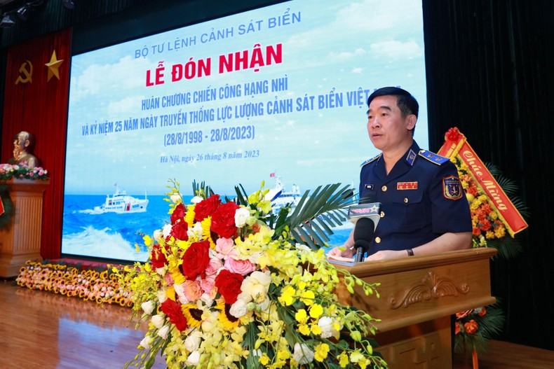 Lieutenant General Bui Quoc Oai speaks at the event. (Photo: NDO) Lieutenant General Bui Quoc Oai speaks at the event. (Photo: NDO)
