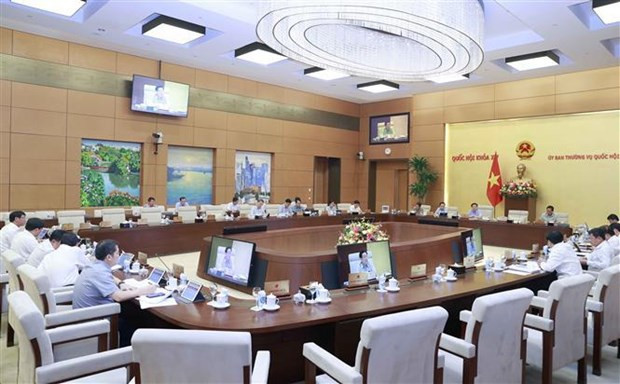 Participants at the meeting (Photo: VNA) Participants at the meeting (Photo: VNA)