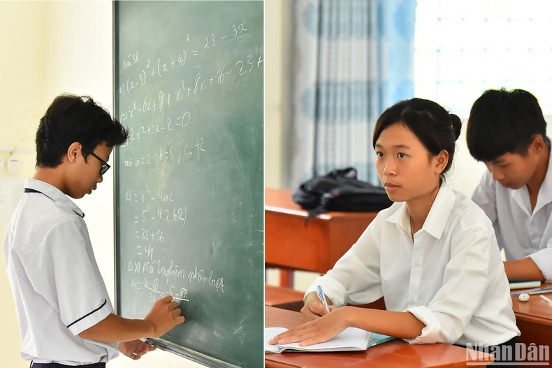 For students in grade 9, these days in preparation for the exam are also the last time they study at the school before entering high school on the mainland. For students in grade 9, these days in preparation for the exam are also the last time they study at the school before entering high school on the mainland.