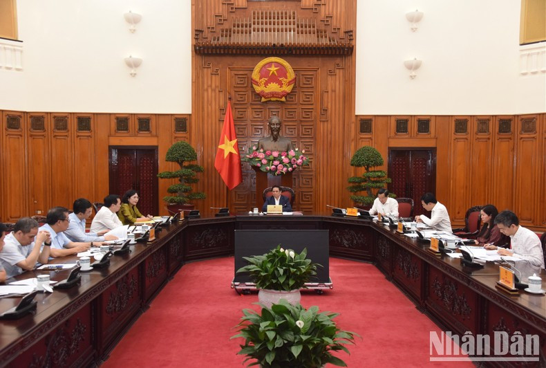 At the working session (Photo: NDO) At the working session (Photo: NDO)