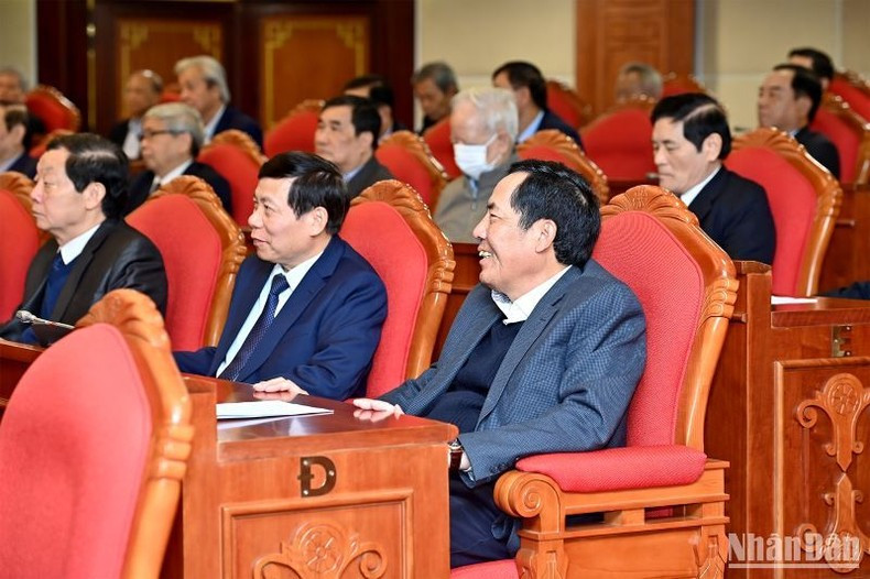 The delegates attend the conference. The delegates attend the conference.