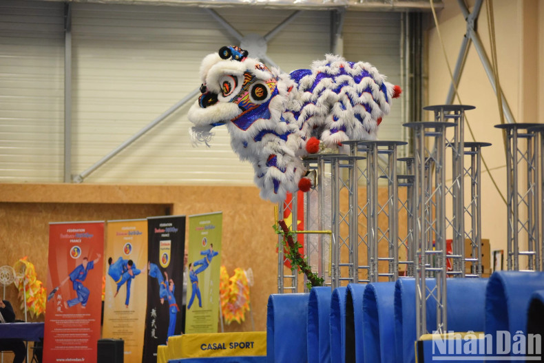 The lion dance acts are particularly difficult with performances on high pillars that require careful training and stable mentality. The lion dance acts are particularly difficult with performances on high pillars that require careful training and stable mentality.