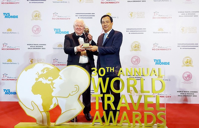 Vietnam National Authority of Tourism received the “Asia’s Leading Tourist Board” Award 2023. (Photo: WTA) Vietnam National Authority of Tourism received the “Asia’s Leading Tourist Board” Award 2023. (Photo: WTA)
