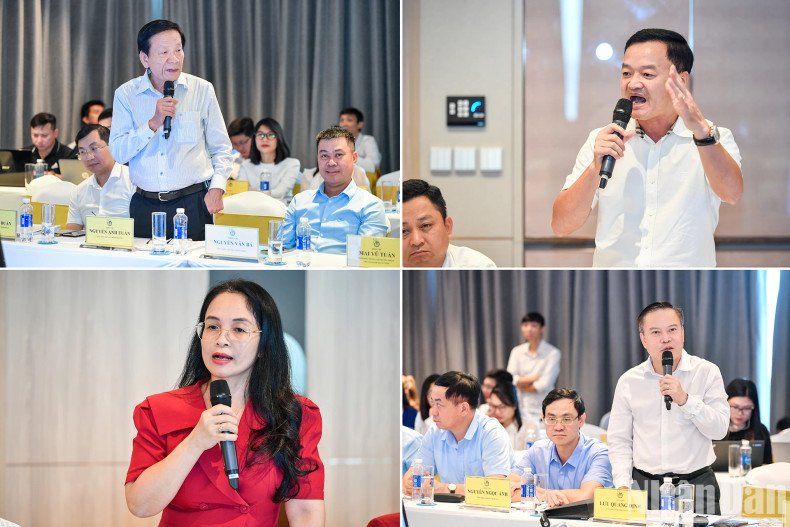 At the event, the delegates openly shared, discussed and agreed on several solutions to remove obstacles in the implementation of policy communication by the press, so that the media is truly an important resource to create great strength and high efficiency in developing and implementing policies. At the event, the delegates openly shared, discussed and agreed on several solutions to remove obstacles in the implementation of policy communication by the press, so that the media is truly an important resource to create great strength and high efficiency in developing and implementing policies.