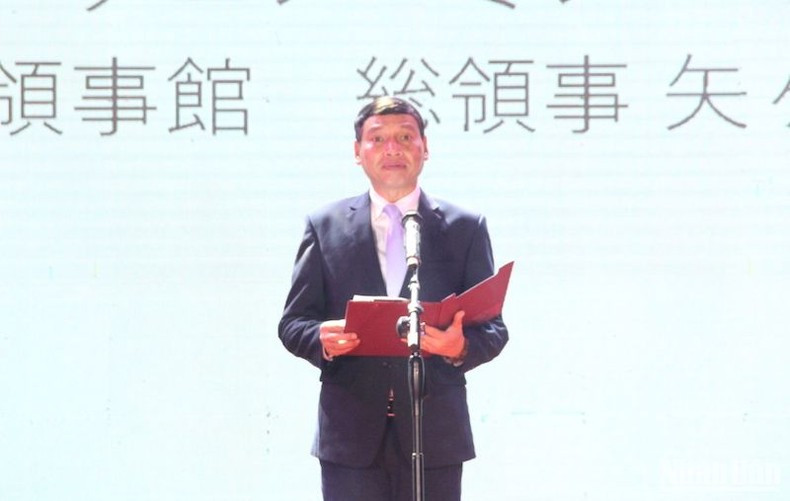 Vice Chairman of Da Nang City People's Committee Ho Ky Minh delivers the opening speech. (Photo: Anh Dao)