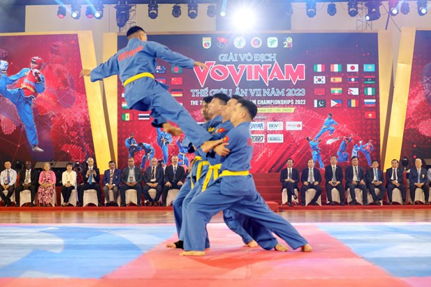 A performance at the opening ceremony (Photo: VNA) A performance at the opening ceremony (Photo: VNA)