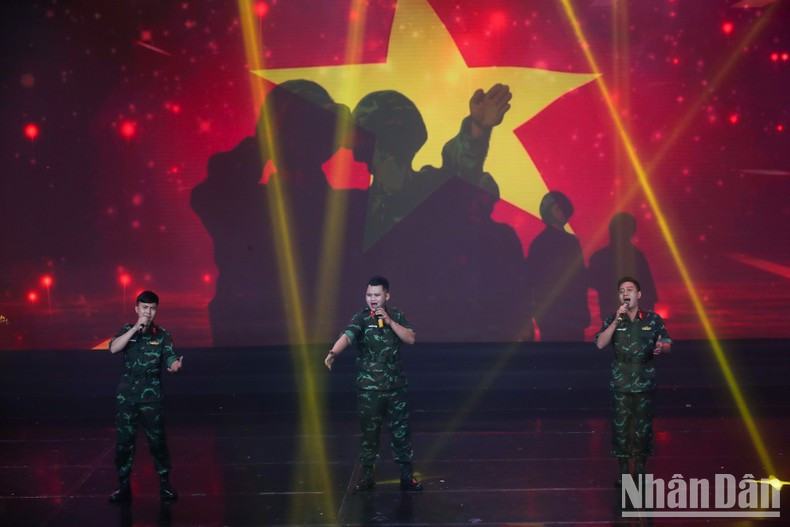 An art performance at the programme