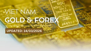 Infographic: Gold prices on March 14 continue to plunge