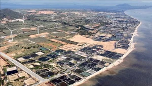 A view of the site where the Ninh Thuan 1 Nuclear Power Plant is located in Phuoc Dinh commune (Khanh Hoa province). (Illustrative photo: VNA)