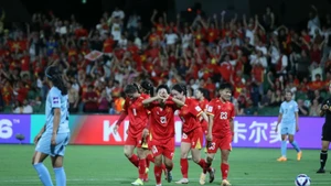 Viet Nam’s women’s national football team defeat India 2-1. (Photo: VFF)