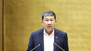 Vu Hai Ha, a member of the Party Central Committee and Deputy Secretary of the NA Party Committee. (Photo: VNA)