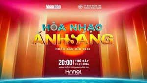 Light Concert to take place on the evening of January 31 in front of Hanoi Opera House.