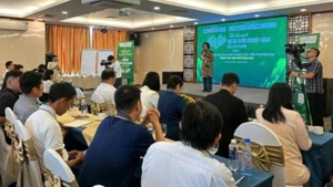 Overview of the launching ceremony of the 11th Green Start-up Project Competition.