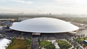 The National Exhibition and Convention Centre (Dong Anh, Ha Noi), where many major cultural events and exhibitions of Ha Noi and the country will take place.