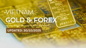 Infographic: Gold prices drop sharply on October 30