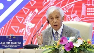 Professor Tran Thanh Van, a Vietnamese-French scientist, the founder and President of the Quy Nhon-based International Centre for Interdisciplinary Science and Education (ICISE) (Photo: VNA)