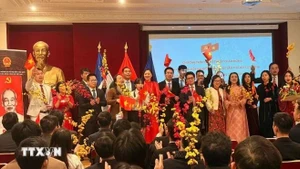 The Vietnamese Embassy in France hosts a ceremony marking the 96th founding anniversary of the Communist Party of Viet Nam (February 3, 1930–2026) (Photo: VNA)