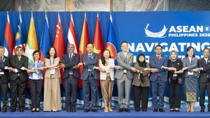 Leaders of ASEAN national tourism authorities at the 63rd ASEAN National Tourism Organisations Meeting, held on January 26. (Photo: TITC)
