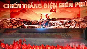 A artistic programme celebrating the 14th National Party Congress.