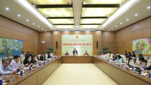 The fourth plenary session of the National Assembly's Committee for People's Aspirations and Supervision, October 2025. (Photo: quochoi.vn)