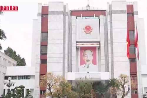 [Video] Ha Noi decorated brilliantly, ready for national election