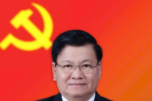 Party General Secretary and President of Laos Thongloun Sisoulith (Photo: VNA)