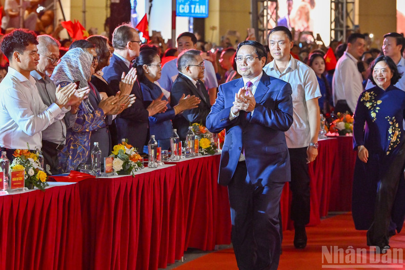 Prime Minister Pham Minh Chinh attends the event