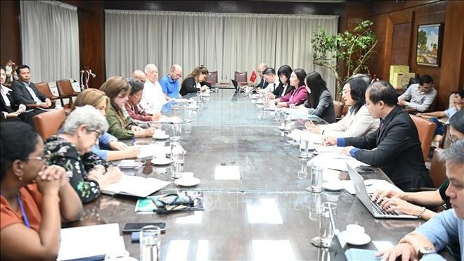 An overview of the meeting (Photo: VNA)