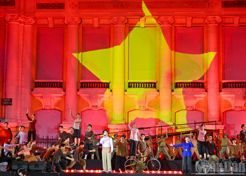 The programme’s message aimed to evoke pride, love for the homeland and the country, and gratitude to previous generations, and at the same time, inspire the younger generation to continue and promote the heroic tradition of the nation.