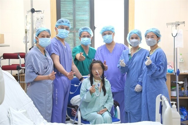 Currently, the patient's heart and lung function have recovered well and continue to be closely monitored. (Photo courtesy of the hospital) Currently, the patient's heart and lung function have recovered well and continue to be closely monitored. (Photo courtesy of the hospital)