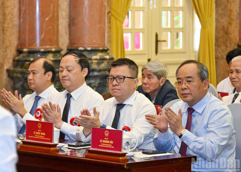 Delegates attending the meeting.