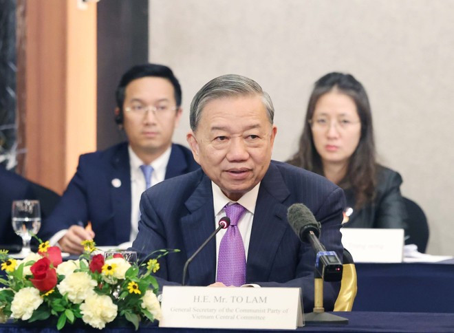 Party General Secretary To Lam pledges support for Korean firms landing investment in Viet Nam. (Photo: VNA) Party General Secretary To Lam pledges support for Korean firms landing investment in Viet Nam. (Photo: VNA)