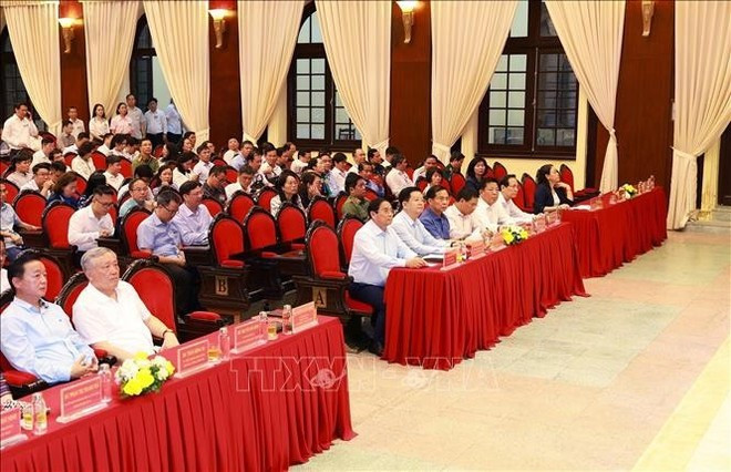 Delegates at the conference (Photo: VNA) Delegates at the conference (Photo: VNA)
