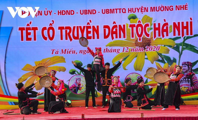 Ha Nhi ethnic people in Dien Bien province celebrate a local festival (Photo: VOV) 188188.jpg