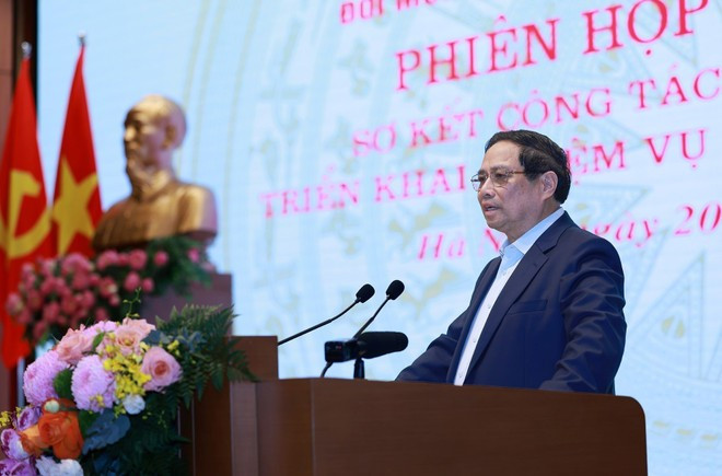 Prime Minister Pham Minh Chinh speaks at the event. (Photo: VNA) Prime Minister Pham Minh Chinh speaks at the event. (Photo: VNA)