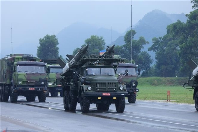 The modernised S-125-VT missile system of the air defence – air force service. (Photo: VNA) The modernised S-125-VT missile system of the air defence – air force service. (Photo: VNA)