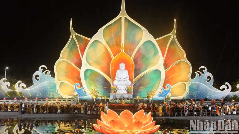 This was one of the most significant spiritual rituals within the framework of the UN Day of Vesak 2025.