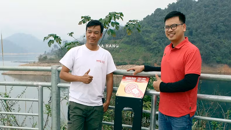 "Love Vietnam So Much" project installed in Na Hang District, Tuyen Quang Province.