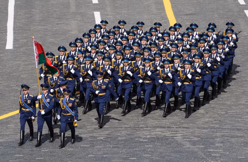 Troops from Belarus.