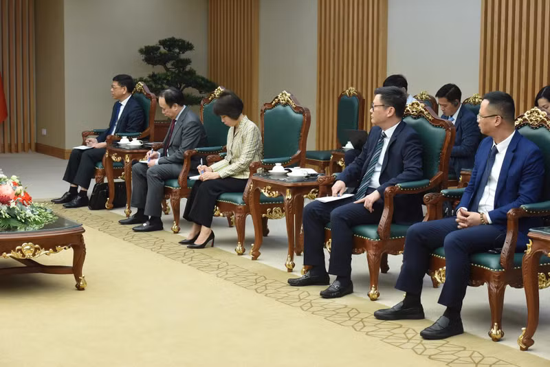Representatives from government’s agencies and ministries at the reception