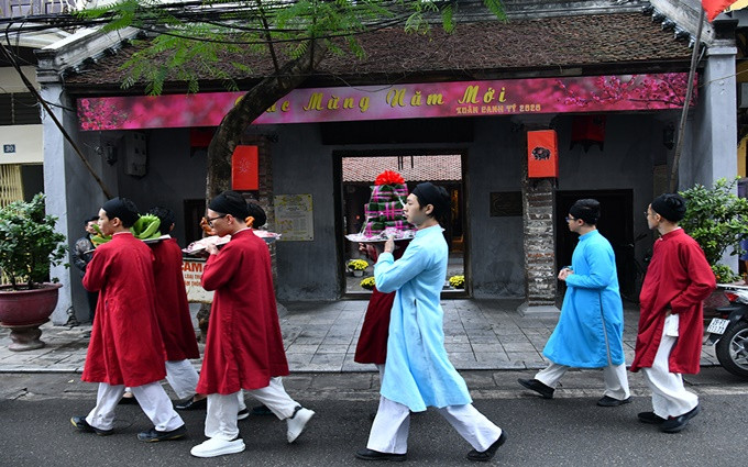 Hanoi’s Old Quarter hosts various cultural activities to greet new spring ảnh 2 Hanoi’s Old Quarter hosts various cultural activities to greet new spring ảnh 2