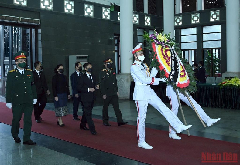 Memorial services held for former Deputy Prime Minister Nguyen Con ảnh 7 Memorial services held for former Deputy Prime Minister Nguyen Con ảnh 7