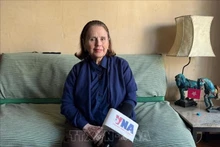 Poldi Sosa Schmidt, Chairwoman of the Argentina-Viet Nam Culture Institute (ICAV). (Photo: VNA)