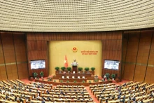 Overview of the closing sitting of the NA's 9th session (Photo: VNA)