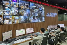 Production control room at Hoa Phat Dung Quat iron and steel complex (Quang Ngai). Photo: Minh Dung